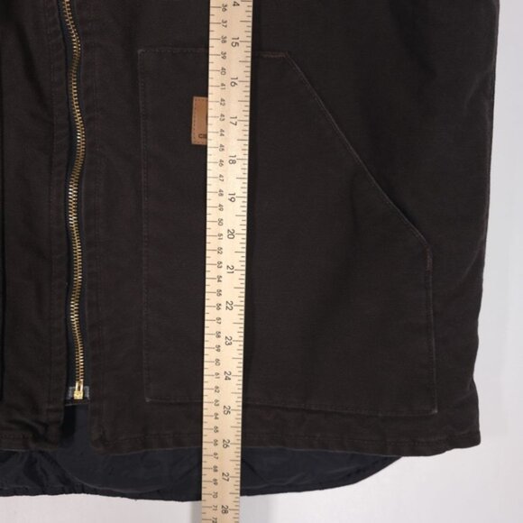 Carhartt Men's Vintage Y2K Sandstone Arctic Quilt V02 Brown Vest Jacket L TALL - Picture 8 of 14